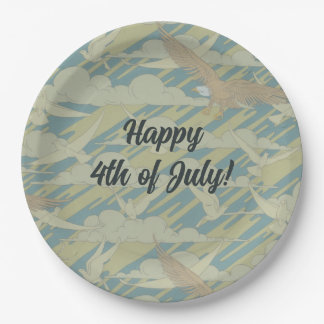 Prato De Papel Águia Celebratória