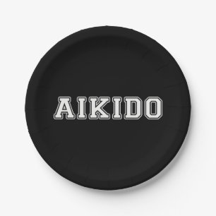 Prato De Papel Aikido