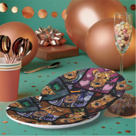 PRATO DE PAPEL AIREDALE TERRIER