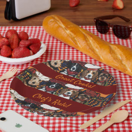 Prato De Papel Airedale Terrier