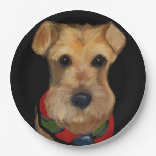 Prato De Papel Airedale Terrier