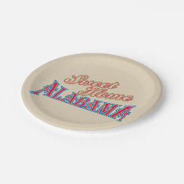 Prato De Papel Alabama está em casa