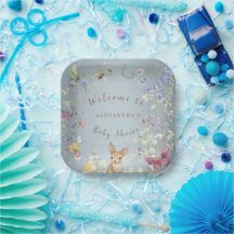 Algo Chá de fraldas Azul