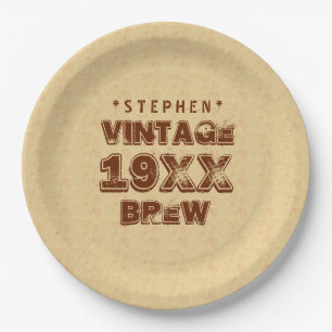 Prato De Papel Algum ouro G11Z1 do texto do Grunge da FERMENTAÇ