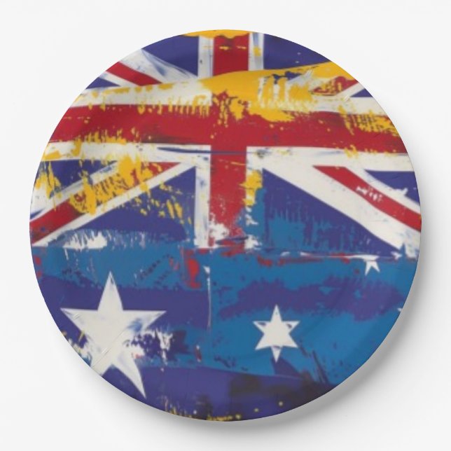 Prato De Papel Alluring Austrália (Frente)