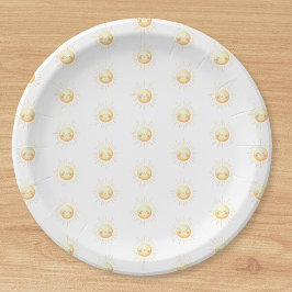 Prato De Papel Amarelo-Cinto-Cria-Sol-Boca-Sol