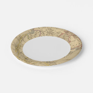 Prato De Papel Amerique Sepultenale en 1840