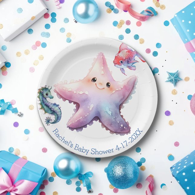 Prato De Papel Amigos Aquáticos (Criador carregado)