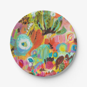 Prato De Papel Amor à Viagem I