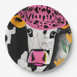 Prato De Papel Amor De Vaca