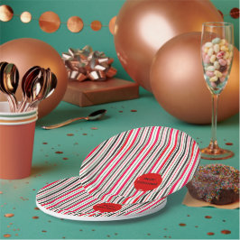 Prato De Papel Amor e Alegria Venham a Festa de Férias