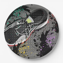 Prato De Papel Andar por