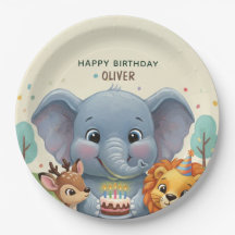 Animais do Conto de Fadas da Floresta de 3º Aniver