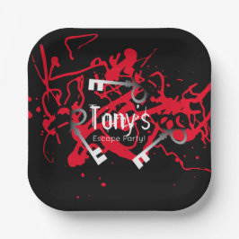 Prato De Papel Anistia de Fuga, Maze Keys Mistério