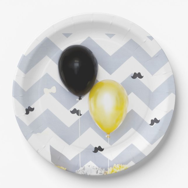 Prato De Papel Aniversário (Frente)