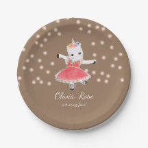 Aniversário da Magic Pink Unicorn Ballerina