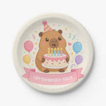 Aniversário de 5 anos da Capy Fofa Capivara Fita R