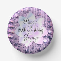 Aniversário de Boca-rosa e roxa