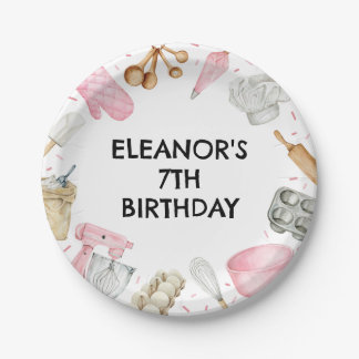 Prato De Papel Aniversário de Decoração do Cupcake Baking