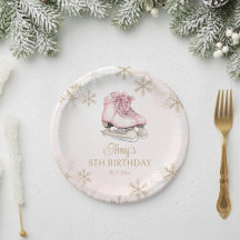 Aniversário de Patinação no Gelo de Inverno com Br