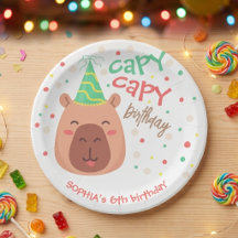 Aniversário do capivara capy capy