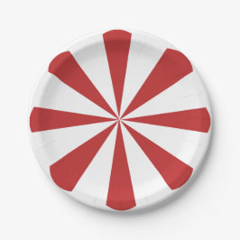 Prato De Papel Aniversário do carrossel