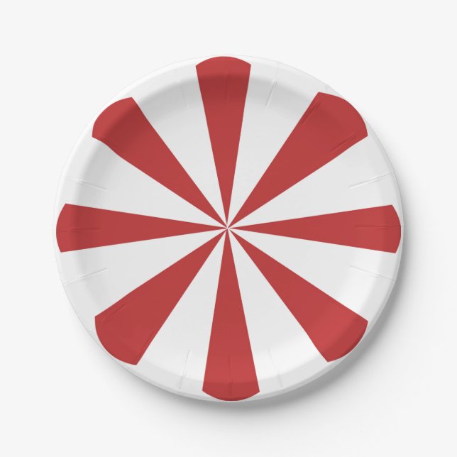 Prato De Papel Aniversário do carrossel (Frente)