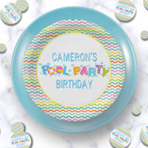 Aniversário do Partido de Piscinas Coloridas