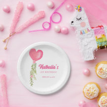 Aniversário do Pequeno Sweetart Red Heart Balloon