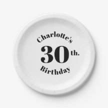 Aniversário negro branco nome personalizado número