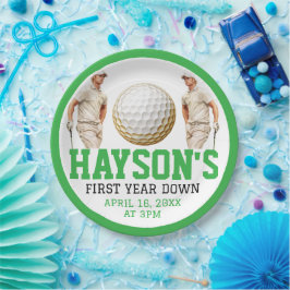 Prato De Papel Ano Baixo, Golfe Ligado! Parte primeiro aniversari