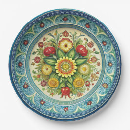 Prato De Papel Antique Kornilov Brothers Porcelain Paper Plate