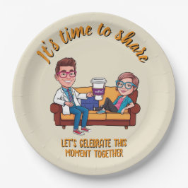 Prato De Papel ANTISTRESS Celebrate Medical Milestones