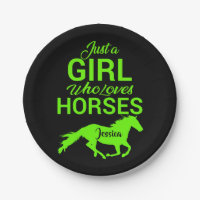 Apenas Uma Menina Que Ama Cavalos Personalizados