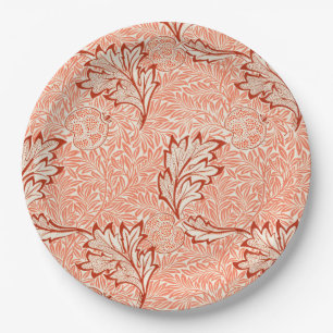 Prato De Papel Apple Pattern (por William Morris)
