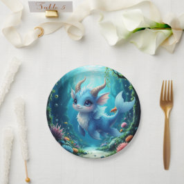 Prato De Papel Aqualumi – Keeper of Coral Dreams. 