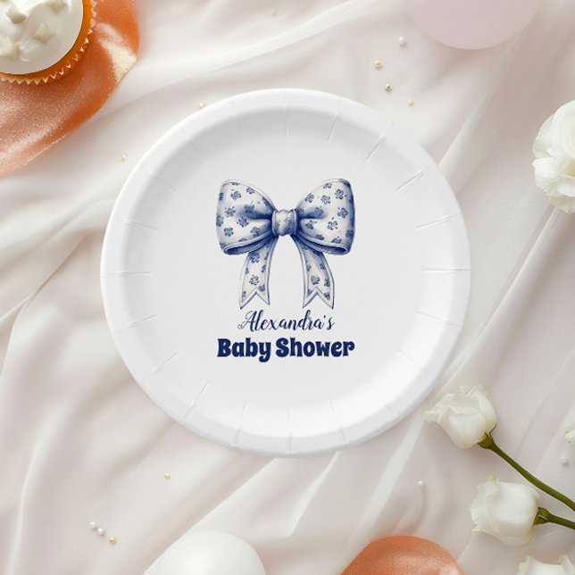 Prato De Papel Arco azul (Criador carregado)