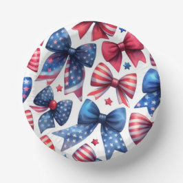 Prato De Papel ARCOS do Dia de Campo dos EUA