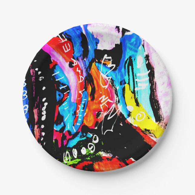 Prato De Papel Arcos misturados (Frente)