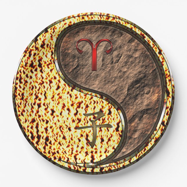 Prato De Papel Aries & Earth Rat (Frente)