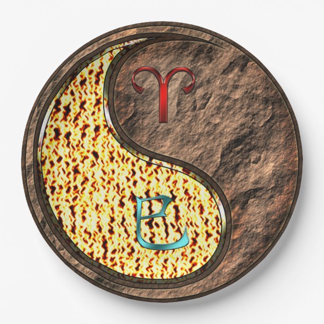 Prato De Papel Aries & Earth Snake (Frente)