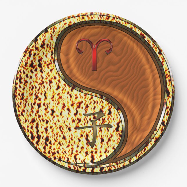 Prato De Papel Aries & Wood Rat (Frente)