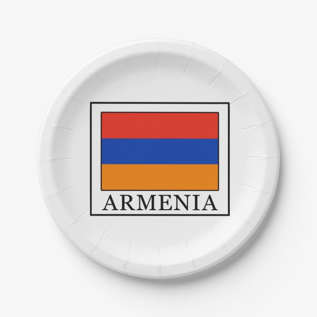 Prato De Papel Armênia (Frente)
