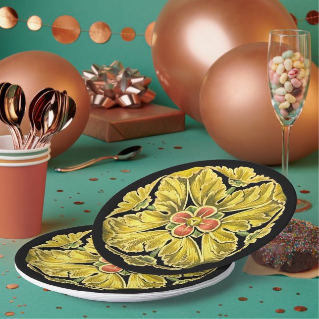 Prato De Papel Arquitetura Antiquada N.o 3 (Múltiplo)