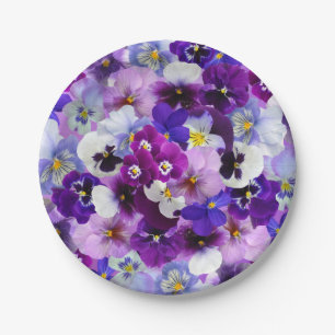 Prato De Papel Arte de wallpaper Pansy Flower