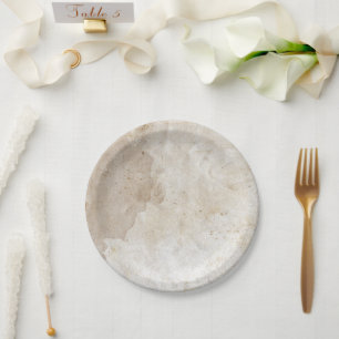 Prato De Papel Arte elegante do pergaminho da antiguidade do