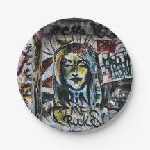 Arte legal moderna de Grafite urbano