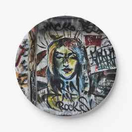 Prato De Papel Arte legal moderna de Grafite urbano