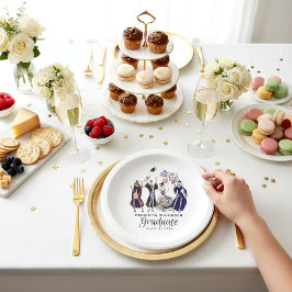 Prato De Papel Artistic Graduation Celebration Fashion Sketch 