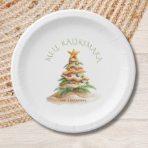 Árvore de Natal Tropical Beach Mele Kalikimaka